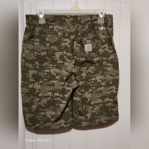 Carhartt Camo Cargo Shorts